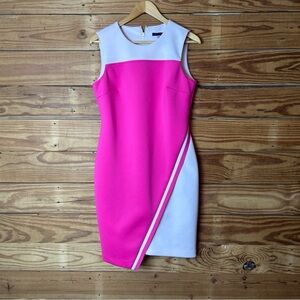 navy blue dress for baby girl Tommy Hilfiger Women's Color-Blocked Asymmetric Dress main image 1